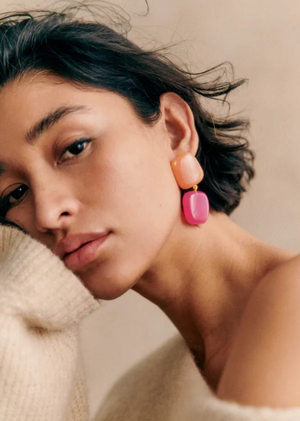 Boucles D'oreilles Amandine-Sezane Flash Sale