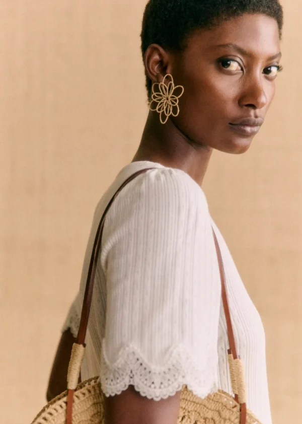 Boucles D'oreilles Cassandre-Sezane Discount
