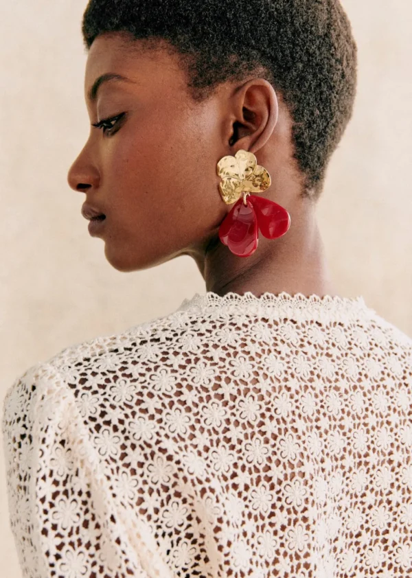 Boucles D'oreilles Georgia-Sezane Flash Sale