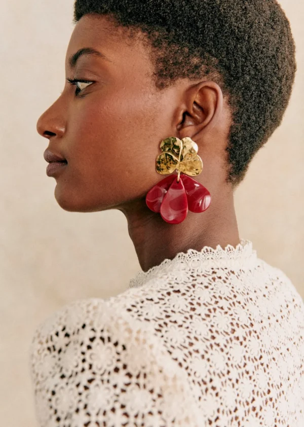 Boucles D'oreilles Georgia-Sezane Flash Sale