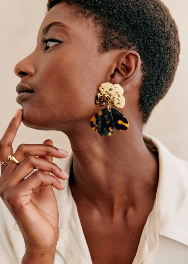 Boucles D'oreilles Georgia-Sezane Flash Sale