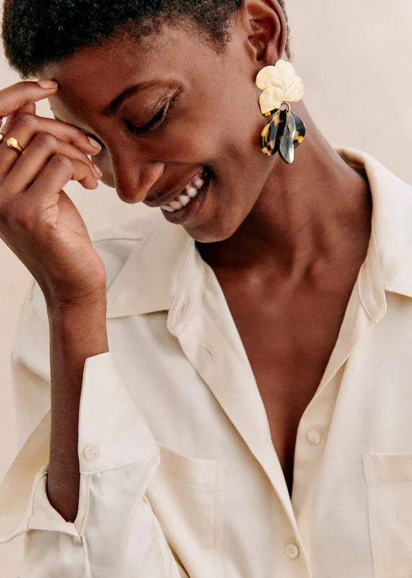 Boucles D'oreilles Georgia-Sezane Flash Sale