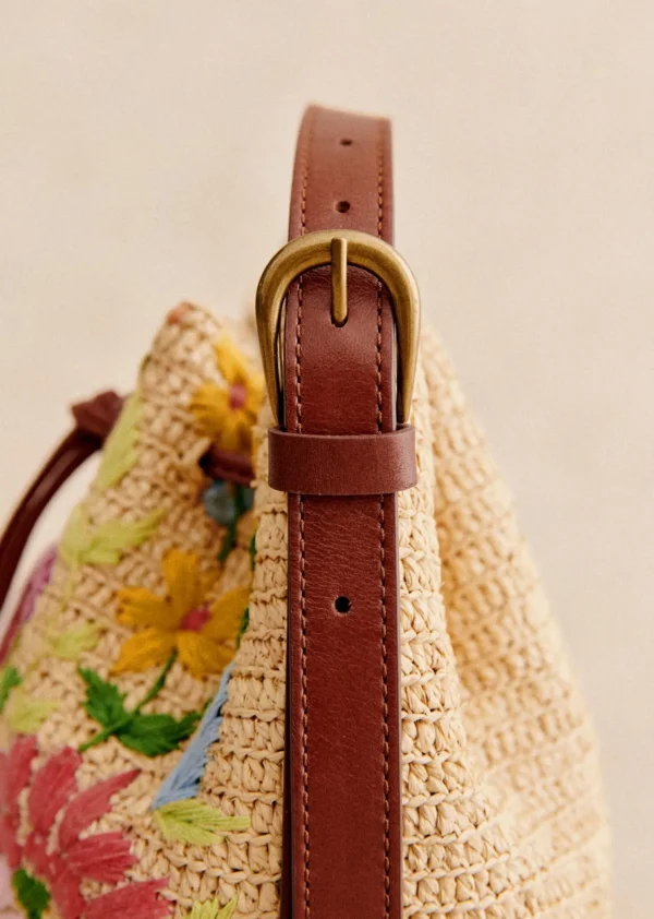 Bourse Mini Farrow Raphia-Sezane Hot