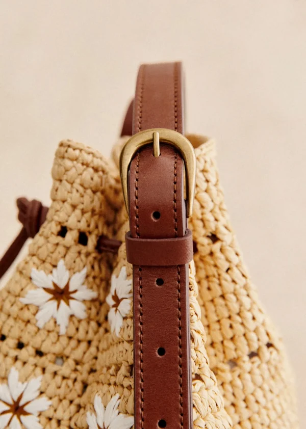 Bourse Mini Farrow Raphia-Sezane Hot