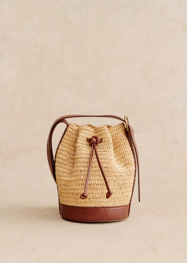 Bourse Mini Farrow Raphia-Sezane Hot