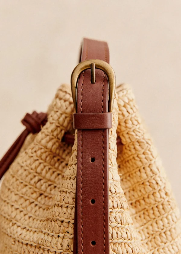Bourse Mini Farrow Raphia-Sezane Hot