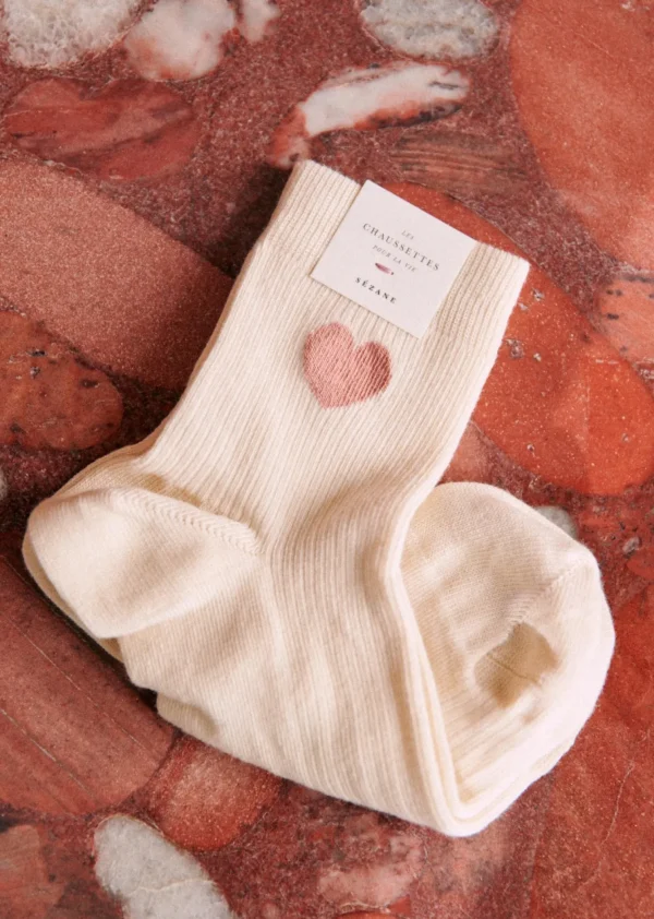 Chaussettes Coeur-Sezane Outlet