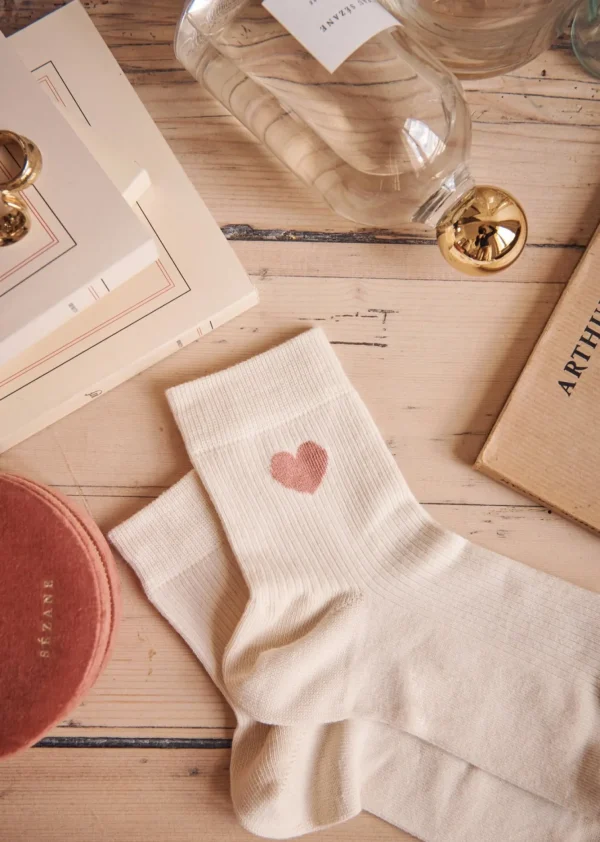 Chaussettes Coeur-Sezane Outlet