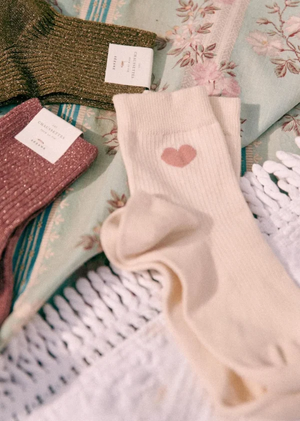 Chaussettes Coeur-Sezane Outlet