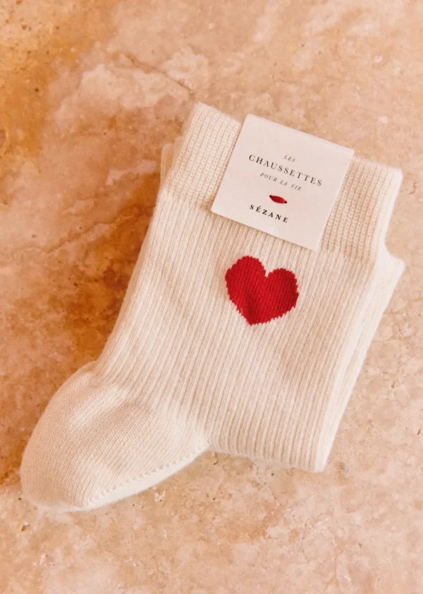 Chaussettes Coeur-Sezane Outlet