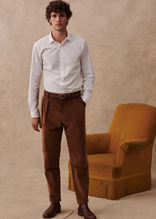 Chemise Allen Pinpoint-Sezane Sale
