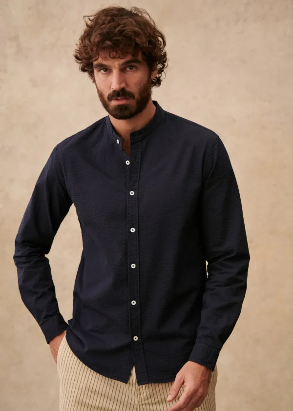 Chemise Benny Seersucker-Sezane New