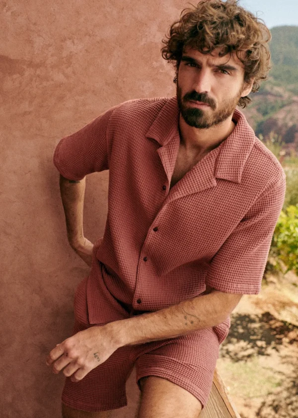 Chemise Holt Gaufrée-Sezane Sale