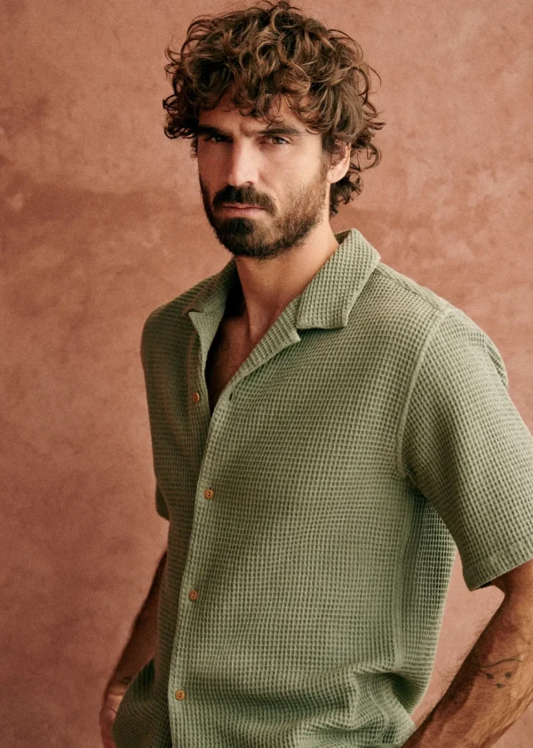 Chemise Holt Gaufrée-Sezane Sale