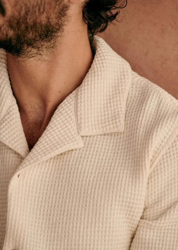 Chemise Holt Gaufrée-Sezane Sale