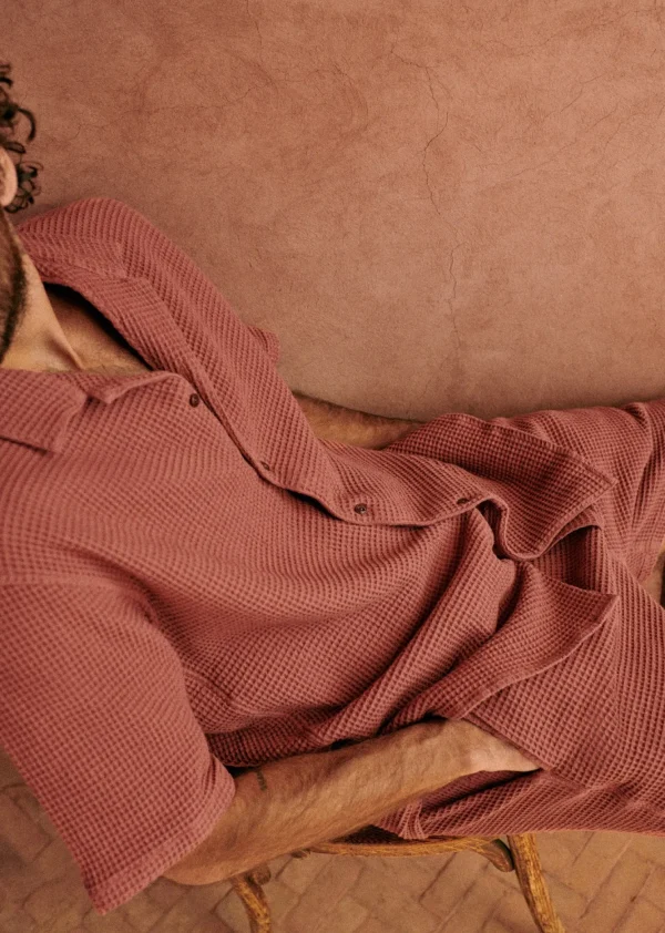 Chemise Holt Gaufrée-Sezane Sale