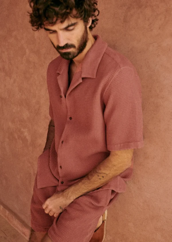 Chemise Holt Gaufrée-Sezane Sale