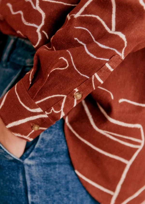 Chemise Maxy - Sézane X Roberto Ruspoli-Sezane Cheap