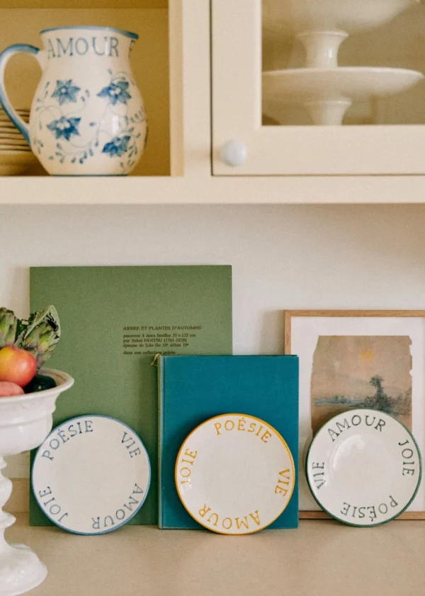 Coffret De 3 Assiettes Poème-Sezane Flash Sale