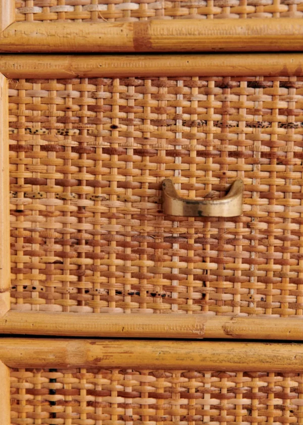 Console En Et Bambou Vintage-Sezane Cheap