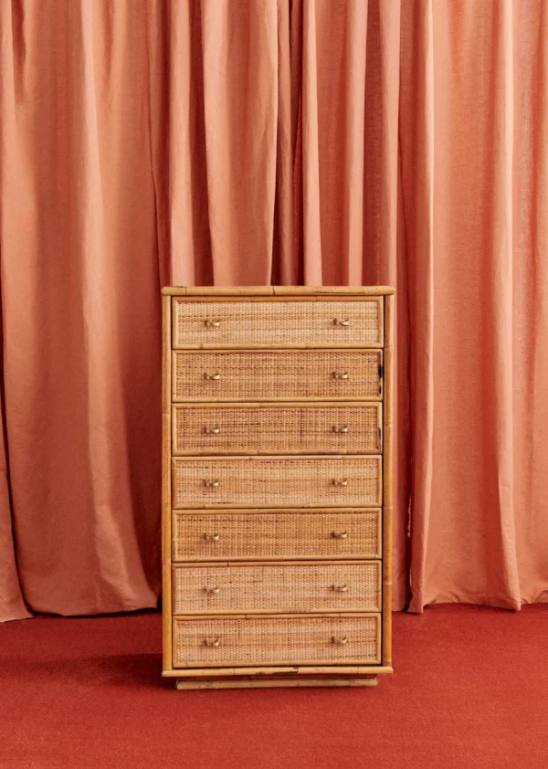 Console En Et Bambou Vintage-Sezane Cheap