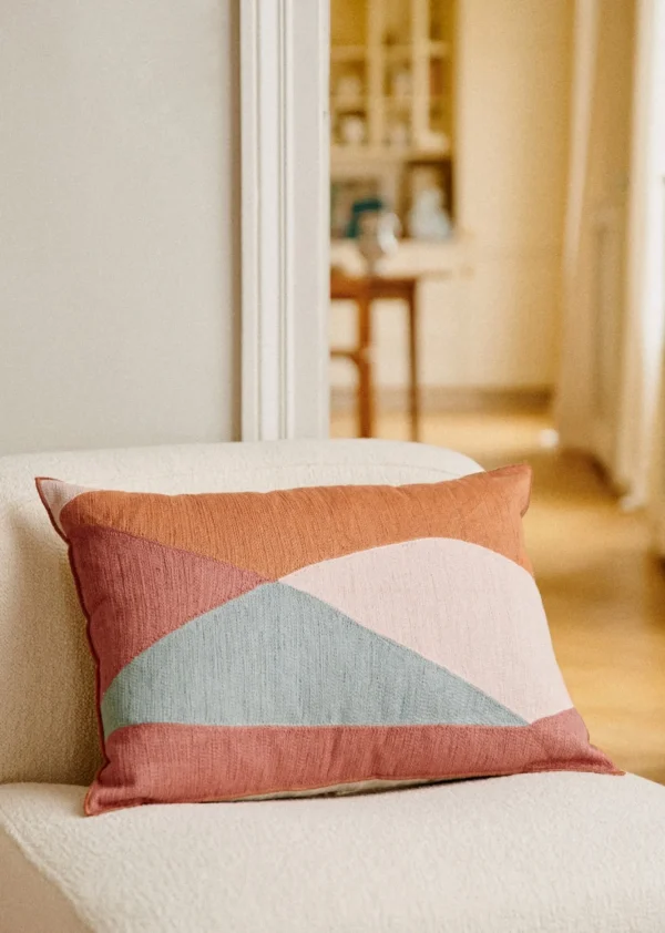 Coussin Brodé -  Grand Modèle-Sezane Online