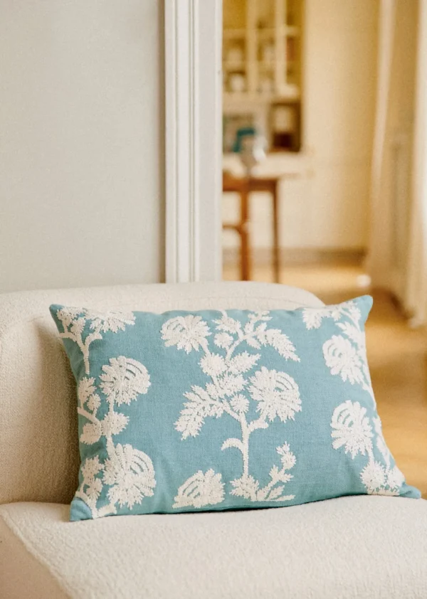 Coussin Brodé -  Grand Modèle-Sezane Online