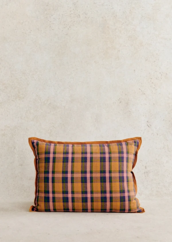 Coussin Tissé Madras -  Grand Modèle-Sezane Cheap