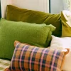 Coussin Tissé Madras -  Petit Modèle-Sezane Shop