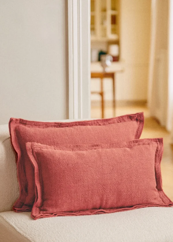 Coussin Toile De Lin -  Petit Modèle-Sezane Store