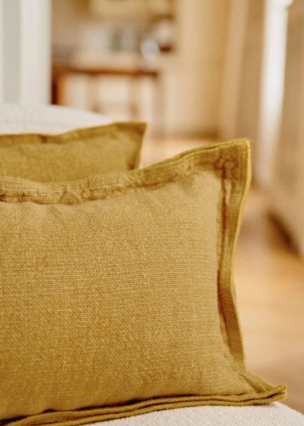 Coussin Toile De Lin -  Petit Modèle-Sezane Store