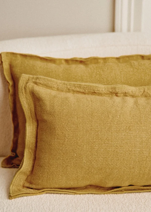Coussin Toile De Lin -  Petit Modèle-Sezane Store