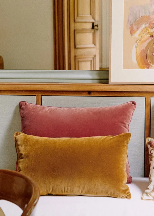 Coussin Velours Édition -  Petit Modèle-Sezane Fashion