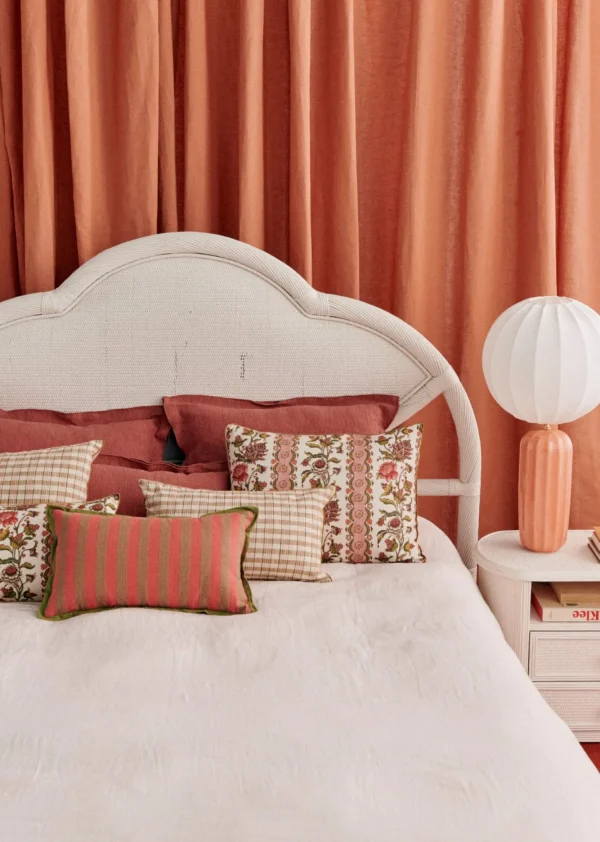 Ensemble De Chambre Vintage : Tête De Lit Et Paire De Chevets-Sezane Cheap
