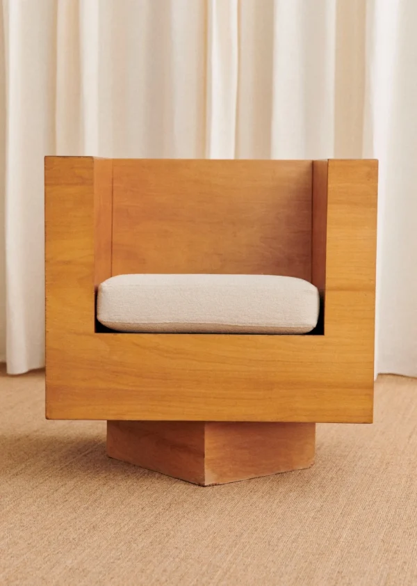 Fauteuil Cubique Vintage-Sezane Hot