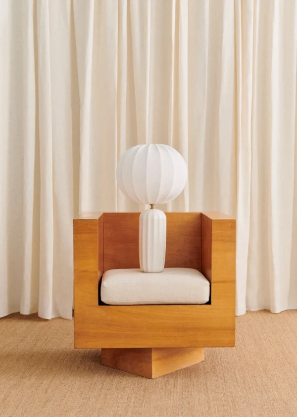 Lampe Traviata - écru-Sezane Store
