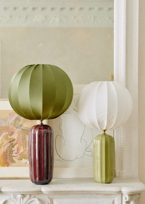 Lampe Traviata Grand Modèle - Moka-Sezane New