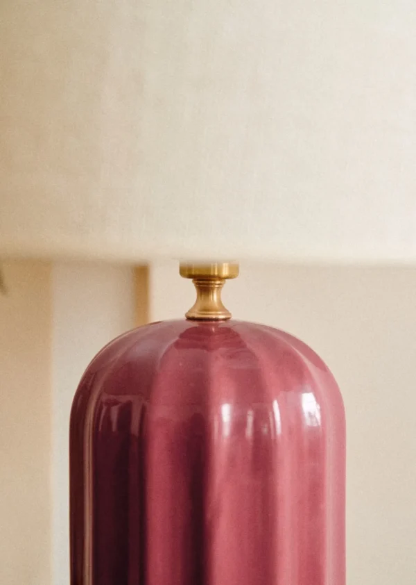 Lampe Traviata Grand Modèle - Framboise-Sezane Cheap