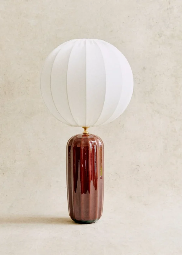 Lampe Traviata Grand Modèle - Moka-Sezane New