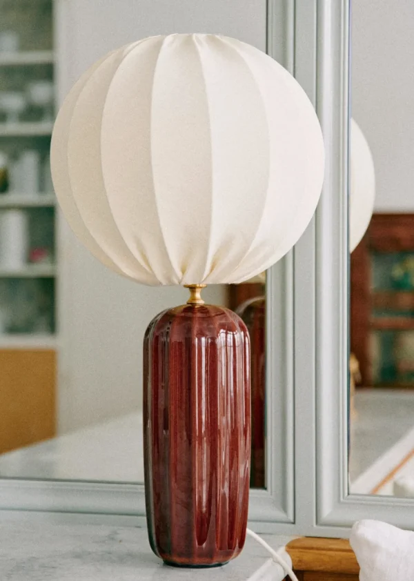 Lampe Traviata Grand Modèle - Moka-Sezane New