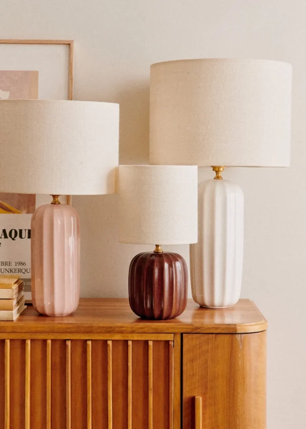 Lampe Traviata Grand Modèle - Ecru-Sezane Cheap