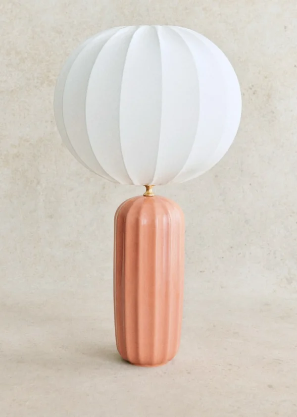 Lampe Traviata Grand Modèle - Rose Amalfi-Sezane Clearance