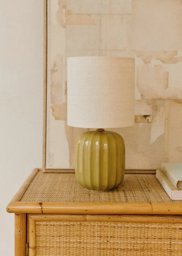 Lampe Traviata Petit Modèle - Vert Olive-Sezane Store