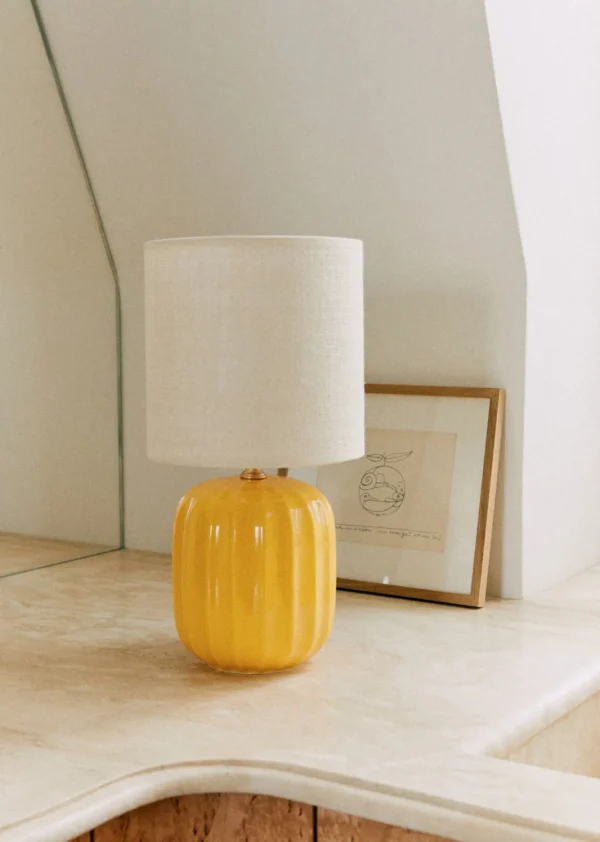 Lampe Traviata Petit Modèle - Jaune Citron-Sezane Store