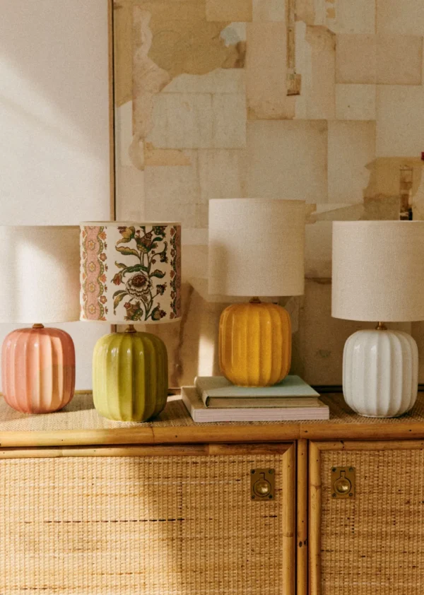Lampe Traviata Petit Modèle - Vert Olive-Sezane Best
