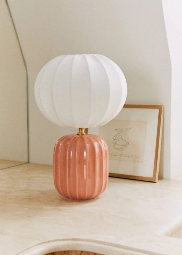 Lampe Traviata Petit Modèle - Rose Amalfi-Sezane Online
