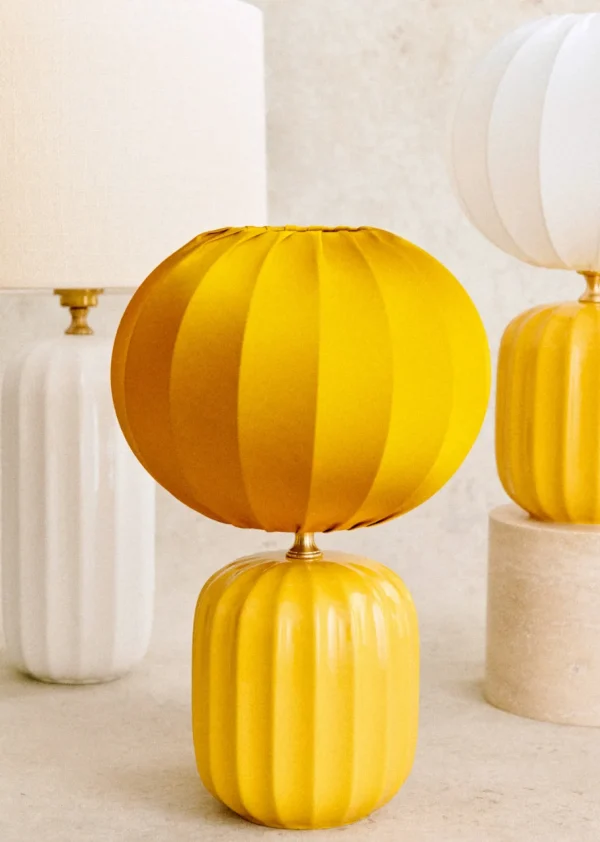 Lampe Traviata Petit Modèle - Jaune Citron-Sezane Store