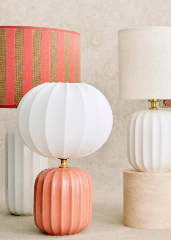 Lampe Traviata Petit Modèle - Rose Amalfi-Sezane Online