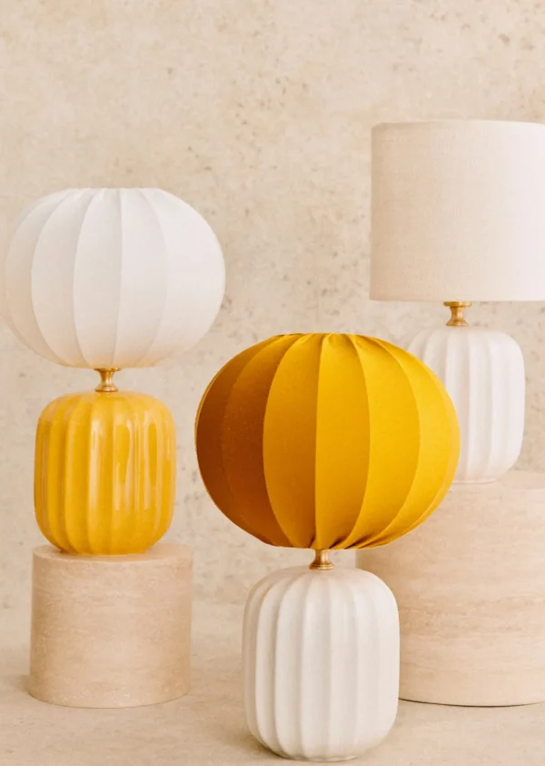 Lampe Traviata Petit Modèle - Ecru-Sezane Hot