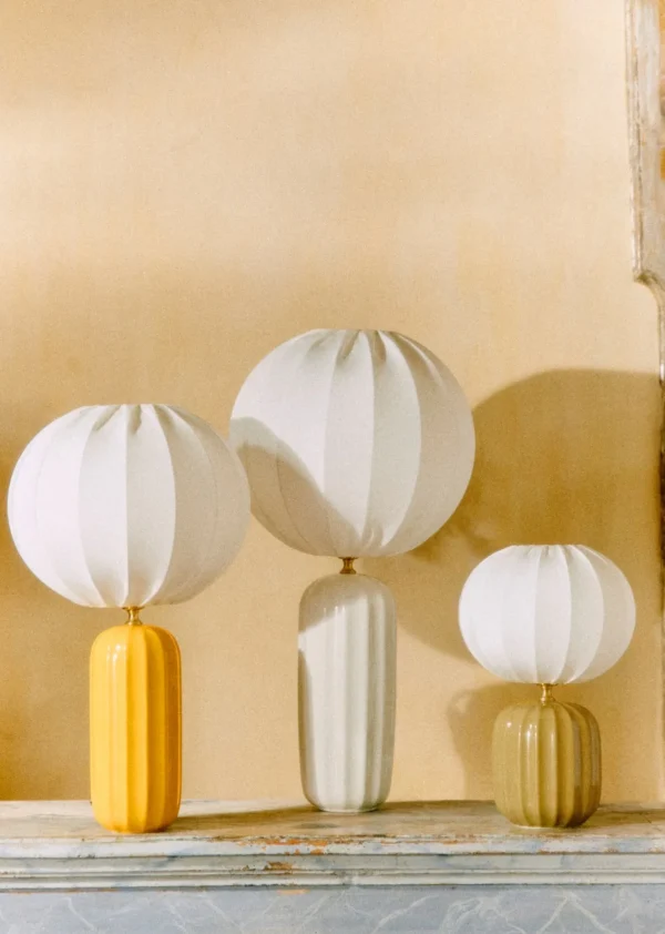 Lampe Traviata Petit Modèle - Vert Olive-Sezane Best